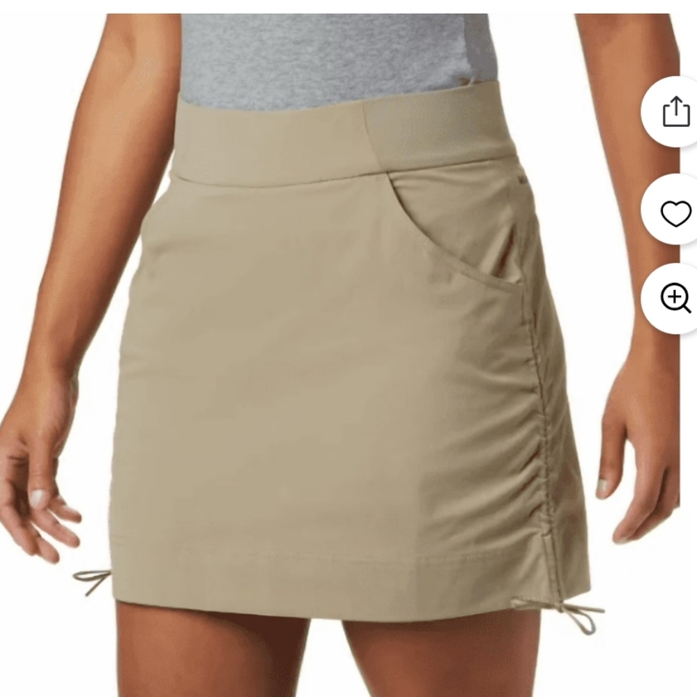 Columbia Omni Shade Women's Skort Tusk Tan Skirt
